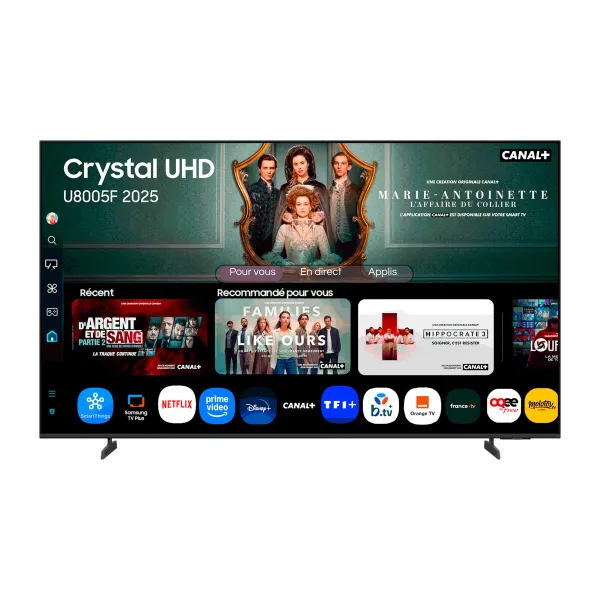 Viedais TV Samsung TU65U8005FUXXC 4K Ultra HD 65" LED HDR QLED