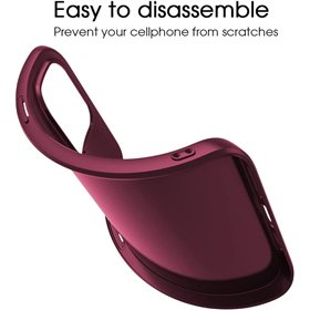 Case X-Level Guardian Apple iPhone XR burgundy