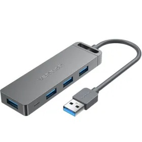 USB Centrmezgls Vention CHLHD Pelēks