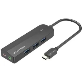 USB-разветвитель Vention TGQBB Чёрный