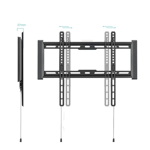TV Statīvs TooQ LP1073F-B 32" 70" 75 Kg