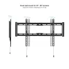 TV Statīvs TooQ LP1083F-B 80" 75 Kg