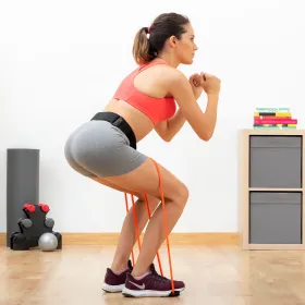 Josta ar izturīgām saitēm gurnu daļai un Vingrojumu Buklets Bootrainer InnovaGoods