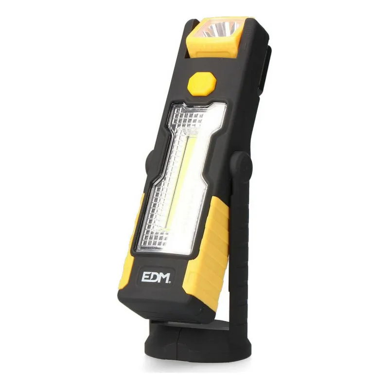 Taskulamp LED EDM 36381 Cob XL 3 W Topeltfunktsioon Konks Magnet