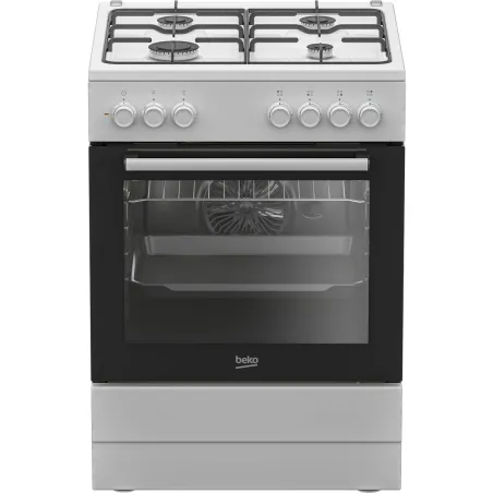 Gāzes Plīts BEKO FBE62120WD Balts Melns