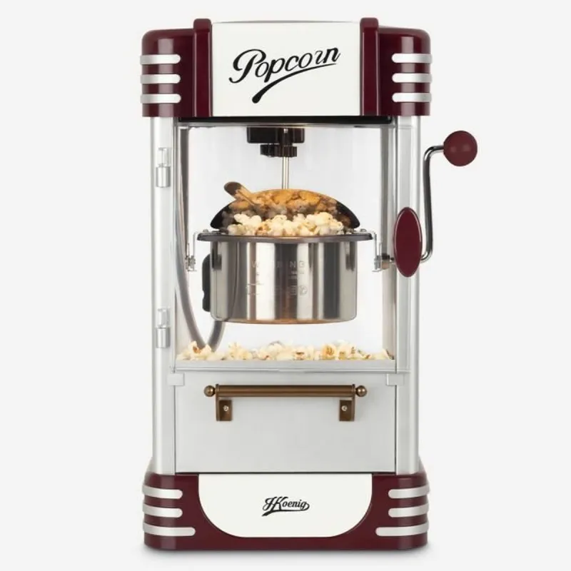Popcorn-kone Hkoenig Punaruskea