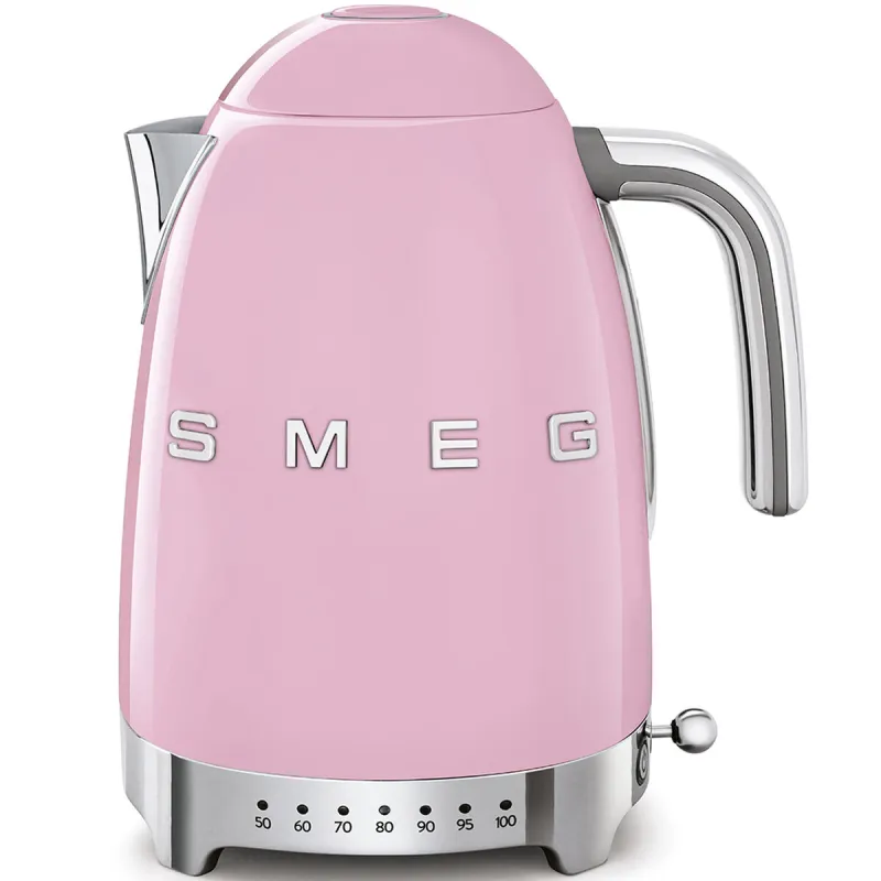 Tējkanna Smeg KLF04PKEU Nerūsējošais tērauds Plastmasa 2400 W 1,7 L