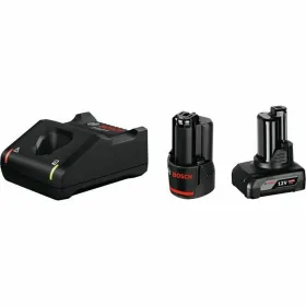 Įkroviklio ir akumuliatoriaus rinkinys. BOSCH Starterset Batteries 1x2.0Ah 1x4.0Ah 4 Ah 12 V 1 Dalys