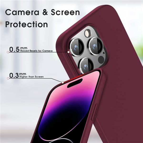 Case X-Level Guardian Xiaomi Redmi Note 12S burgundy