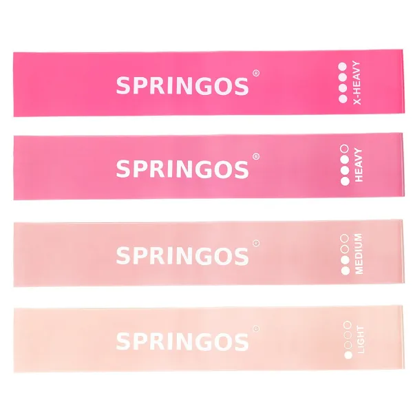 Treniruočių diržai Springos PB0019 4 vnt.
