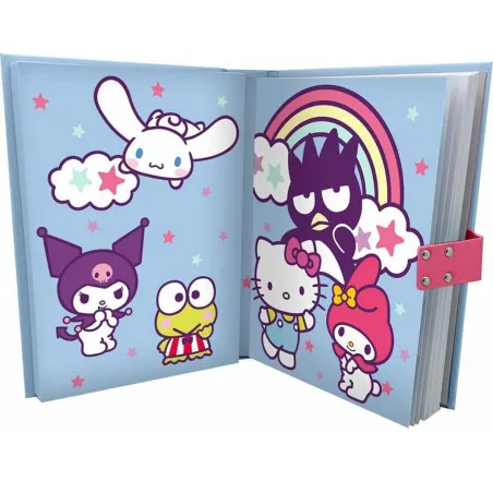 Slepenais dienasgrāmata ar slēdzeni Hello Kitty