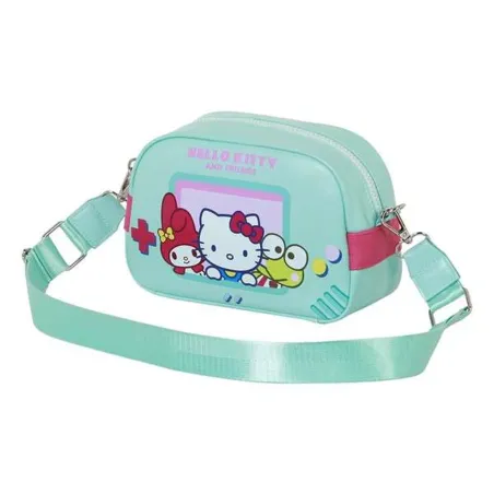 Olkalaukku Hello Kitty Turkoosi 14 x 23 x 9 cm