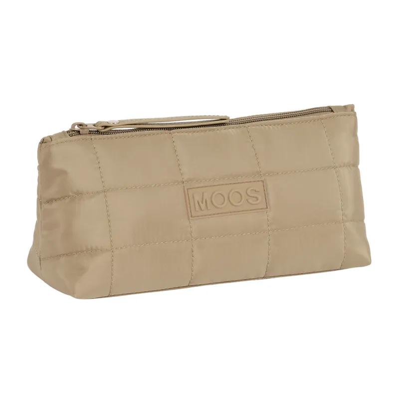 Школьный несессер Moos Camel Стеганый Верблюжий 23 x 12 x 8 cm