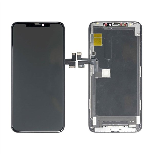 Ekranas Apple iPhone 11 Pro Max su lietimui jautriu stikliuku ZY INCELL (removable IC)