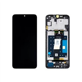 LCD screen Samsung A057 A05s with touch screen with frame black ORG