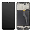 LCD screen Samsung A105 A10 with touch screen and frame Black ORG