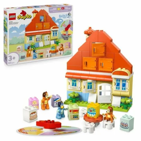 Rakennussetti Lego DUPLO 10459 Bluey's Family House with Memory 83 Kappaletta