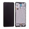 LCD screen Samsung A217F A21s with touch screen and frame original Black (service pack)