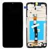 LCD screen Samsung A226 A22 5G with touch screen and frame original Black (service pack)