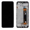 LCD screen Samsung A236 A23 5G with touch screen and frame original Black (service pack)