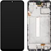 LCD screen Samsung A256 A25 5G with touch screen and frame original Black (service pack)