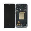 LCD screen Samsung A556 A55 5G with touch screen and frame original Awesome Navy (service pack)