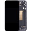 Ekranas Samsung A556 A55 5G su lietimui jautriu stikliuku juodas ORG