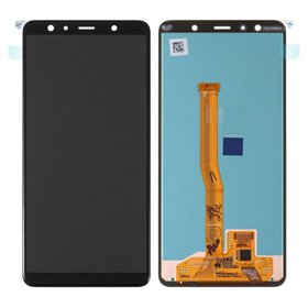 LCD screen Samsung A750 A7 2018 with touch screen black OLED
