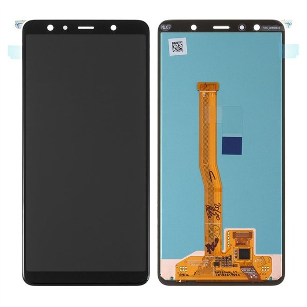 LCD screen Samsung A750 A7 2018 with touch screen black OLED