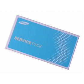 LCD screen Samsung G780F S20 FE with touch screen and frame original Cloud Navy (service pack)