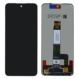 Ekranas Xiaomi Redmi 12 4G/12 5G/Poco M6 Pro 5G su lietimui jautriu stikliuku Black ORG