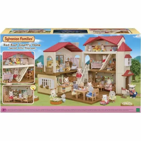 Playset Sylvanian Families Red Roof Country Home Nukkekoti Kani