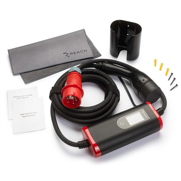 EV charger Reach PEVC4 3 phases Type2 16A 11kW 5.0m
