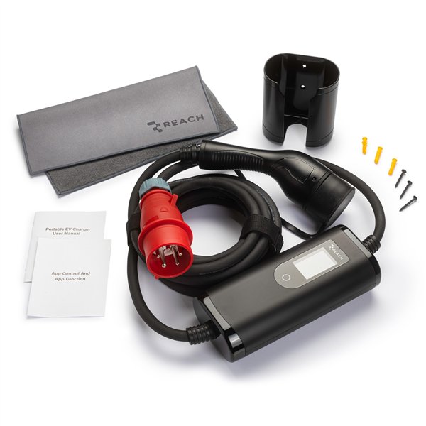 EV charger Reach PEVC5 3 phases Type2 16A 11kW 5.0m
