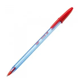 Kynä Bic Cristal Soft Punainen Läpinäkyvä 1-2 mm 50 Kappaletta (50 osaa)