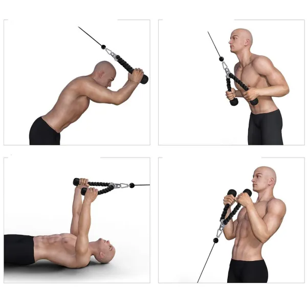 Strong Training Rope Handle Springos FA0033