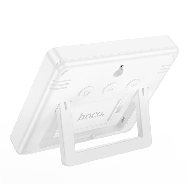 Elektroninis laikrodis su higrotermometru Hoco HX41 baltas