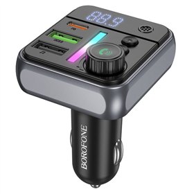 FM modulator Borofone BC50 PD20W+QC3.0