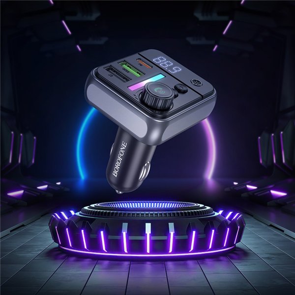 FM modulator Borofone BC50 PD20W+QC3.0