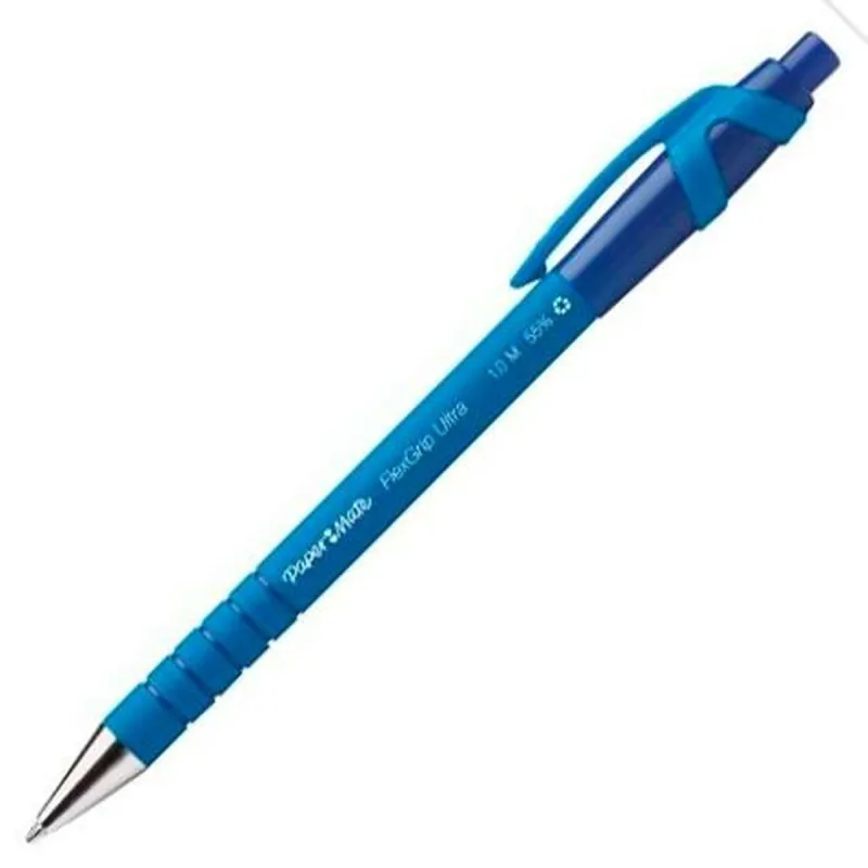 Kynä Paper Mate Flexgrip Ultra ST Sininen 1 mm (36 Kappaletta)