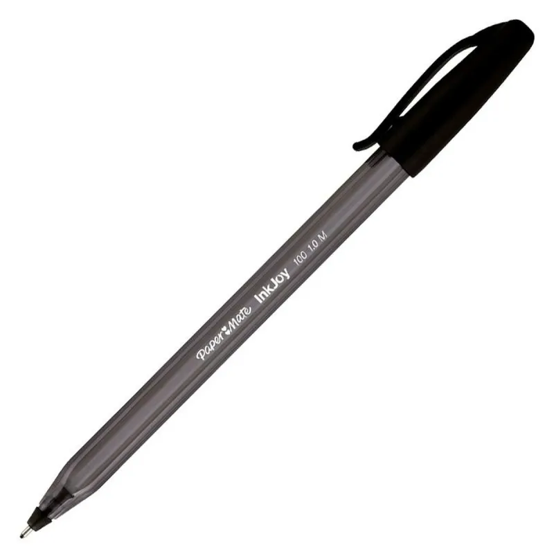Kynä Paper Mate Inkjoy 100 Musta 1 mm (50 osaa)