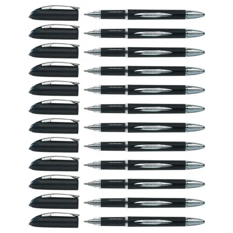 Täytekynä Uni-Ball Rollerball Jestsream SX-210 Musta 1 mm (12 Kappaletta)