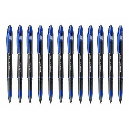 Ручка с жидкими чернилами Uni-Ball Air Micro UBA-188-M Синий 0,5 mm (12 Предметы)