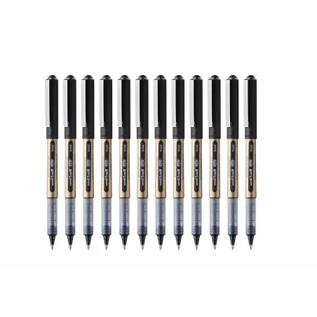 Liquid ink pen Uni-Ball Rollerball Eye Broad UB-150 Black 1 mm (12 Pieces)
