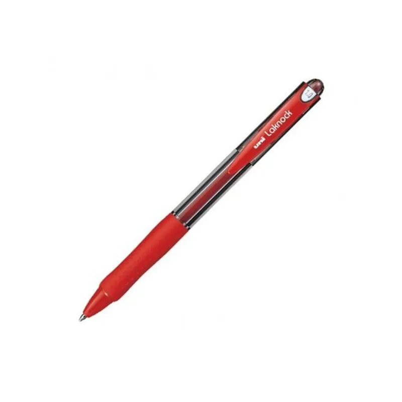 Täytekynä Uni-Ball Rollerball Laknock SN-100 Punainen 0,4 mm (12 Kappaletta)