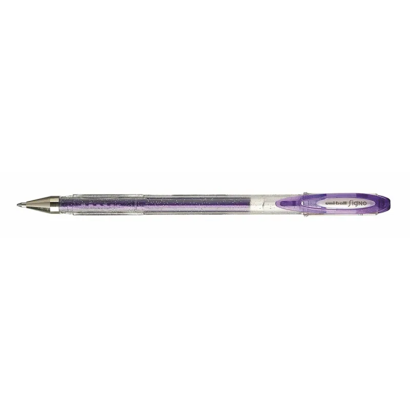 Täytekynä Uni-Ball Sparkling UM-120SP Violetti 0,5 mm (12 Kappaletta)