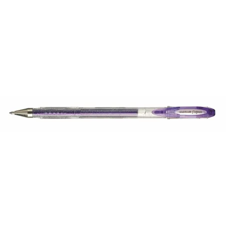 Täytekynä Uni-Ball Sparkling UM-120SP Violetti 0,5 mm (12 Kappaletta)