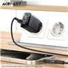 Charger Acefast A98 30W GaN USB-C/USB-A black
