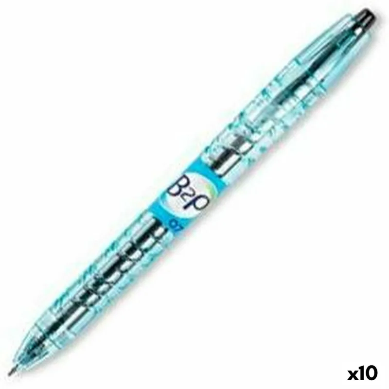 Gelio rašiklis Pilot BeGreen B2P Juoda 0,4 mm (10 vnt.)