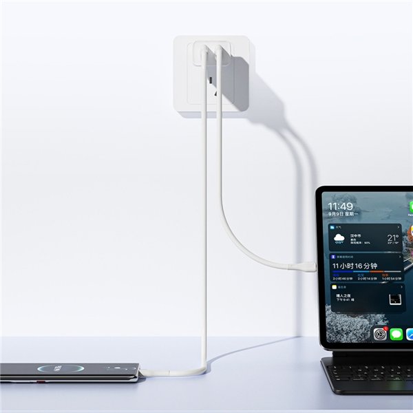 Charger Awei C15-EU 10W 2xUSB-A white